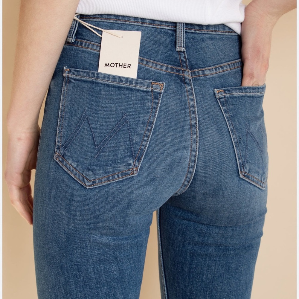 MOTHER Women's Straight Leg Jeans - Blue